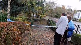 Flooding in Matlock Derbyshire