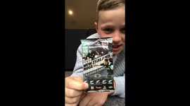 Riley’s awesome reaction