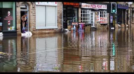 Young entrepreneur Freya-rose King's new children’s book store Toy Stories flooded in Matlock on opening day