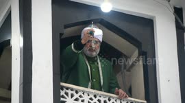 Kashmiri Muslims celebrate Mawlid at famed Islamic shrine