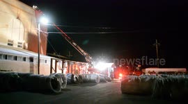 Commercial Building fire 2nd Alarm Strong, Pennsylvania
