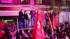 Spain's Socialists win election but fall short of outright majority