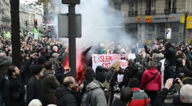 Parisians demonstrate against Islamophobia after far-right politician asked woman to remove veil