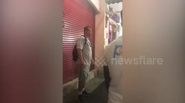 American tourist, 46, arrested after horrifying racist rant at stunned locals