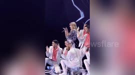 Chinese fans welcome Taylor Swift ahead of her performance at Alibaba's Singles' Day gala in Shanghai