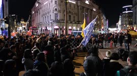 Hong Kong protesters hold rally in London against police brutality