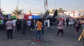 Funeral procession held for man 'killed by security forces' during Iraq protests