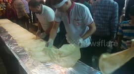 Longest Free Sandwich In The World Made By Restaurant Chefs For Black Friday Anniversary