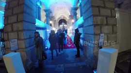 Gavin And Stacey Star Mathew Horne Arrives At The Skate At Sommerset House Event