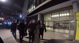 Jordan Davies Gets Hands On With  Isobel Mills As He Departs The ITV Palooza