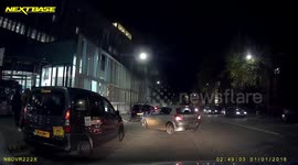 Bristol driver violently swerves sending cyclist flying over bonnet onto tarmac