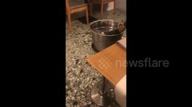 UK tourists have 'romantic meal for two' in flooded Venice restaurant
