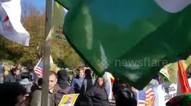 Erdogan's visit to Trump draws protesters on White House lawn