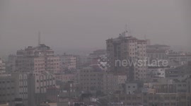 Israeli army intercept rockets sent from Gaza during ceasefire