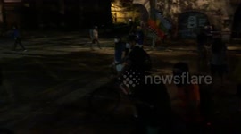 Santiago street rioting