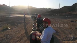 Summer Safari Race In Mountains Dahab Vacation