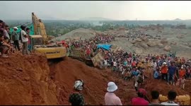 One missing after landslide at mine in Padang, Indonesia