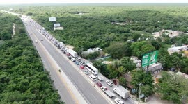accidente carretera cancun-tulum