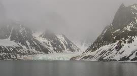 Glacier at Magdalenenfjord, Norway