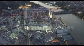 Battersea Power Station Aerial shot (Drone 4K)