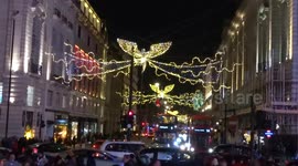 Piccadilly Circus Christmas Lights 2019 are shining bright - London