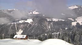 Snow in the Alpes