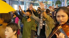 Flash Performance 2 in Support of Hong Kong's Democracy Movement