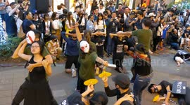 Flash Performance 6 in Support of Hong Kong's Democracy Movement