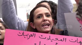 Jordan's Arab Women Organization protest against violence towards women