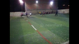 check out new talents on football small stadiums in the street