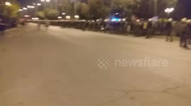 Demonstration in Athens, Greece