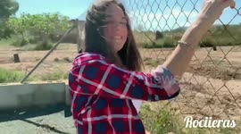 Chica discapacidad. Mensaje emocionante.