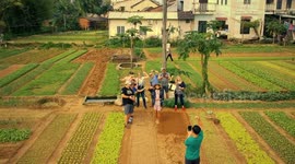 Tourists document their travels through Vietnam using spectacular drone footage