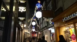 St Christophers Place Christmas Tree and Lights 2019  - London