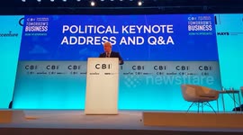 Boris Johnson and Jeremy Corbyn address business leaders