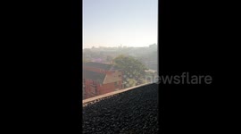 Sydney Skyline During NSW Bush Fires 2019