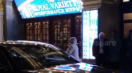 Prince William And Kate Middleton depart The Royal Variety performance in London