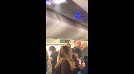 Smoke on delta flight