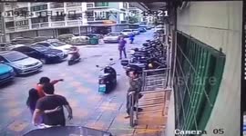 Chinese motorist deliberately crashes into woman after having argument with her