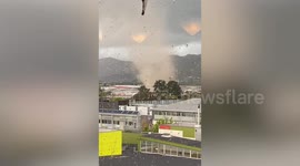 Tornado rips through Christchurch suburb, New Zealand injuring two people