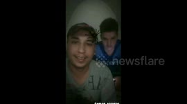 Hilarious spider filter gets a man in Colombia slapped on the face