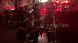 FDNY at bronx Fire