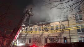FDNY at bronx Fire