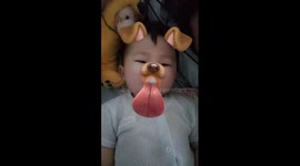 Snapchat's 'Dog Filter' error identified pacifier as human tongue