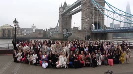Miss World participants arrive in London for photocall