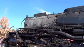 The World's Largest Steam Locomotive, Big Boy, visits Ft. Gibson, OK