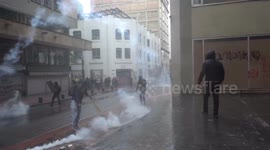 Clashes in Colombia as hundreds of thousands protest against government