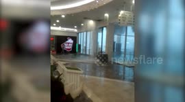 Heavy rain causes ceiling collapse at Shopping Centre in South Africa