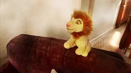 Puppy Reenacts Lion King