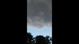 Storm clouds Johannesburg South could this be part of the tornado at Durban moving inland.. South Africa? Weather getting Viral